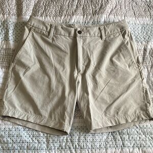 Lululemon Beige Shorts 6in inseam